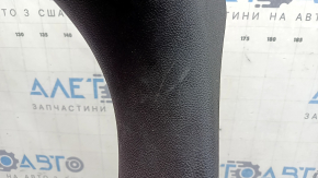 Накладка порога передняя левая Jeep Grand Cherokee WL 21-26 черная, с заглушкой, царапины