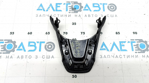 Накладка руля Mazda CX-5 17-25 под подогрев руля, кожа черная, царапины