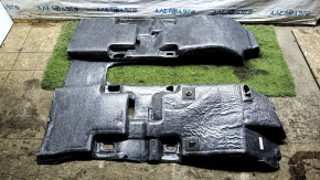 Покрытие пола Toyota Rav4 19-25 hybrid черное, USA built под чистку