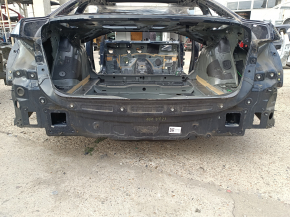 Задня панель Audi A6 C8 19-25 у зборі 2 частини, на кузові, синя