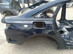 Чверть крило задня права Audi A6 C8 19-25 на кузові, синя, тички, вм'ятини
