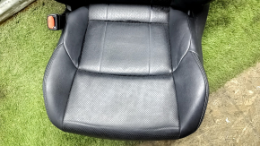 Сидіння водійське Toyota Venza 21-24 електро, з airbag, шкіра чорна, підігрів, вентиляція, перфорація, XLE, Limited, прим'ята