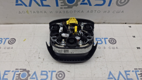 Подушка безопасности airbag в руль водительская Audi Q5 80A 18-24 черная, тип 2, царапина, вмятина, потертости