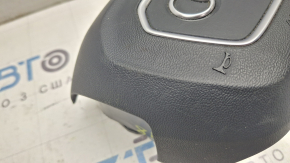 Подушка безопасности airbag в руль водительская Audi Q5 80A 18-24 черная, тип 2, царапина, вмятина, потертости