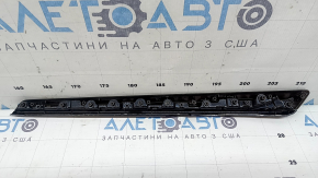Молдинг обшивки двери карточка задний правый Lexus ES300h ES350 13-15 темное дерево глянец, царапины