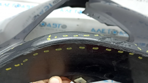 Бампер передний голый правый Toyota Prius 50 Prime 17-22 без парктроников, графит, царапины, трещина