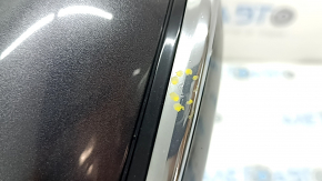 Дзеркало бічне ліве в зборі Toyota Prius 50 Prime 17-20 5 пінів, графіт, стусан