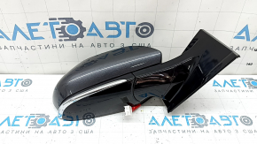 Дзеркало бічне праве у зборі Toyota Prius 50 Prime 17-20 5 пінів, графіт