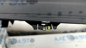 Бампер задний голый Toyota Prius 50 Prime 17-22 без парктроников, графит, примят, царапины, трещины, надломаны крепления