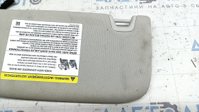 Козирок правий Ford Edge 15-24 сірий, без гачка, без заглушки, під хімчистку