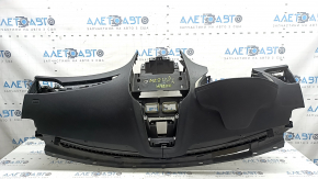 Торпедо передняя панель с AIRBAG Lincoln MKZ 13-20 черная кожа