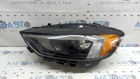 Фара передня ліва у зборі Ford Edge 19-24 LED темна, під полірування