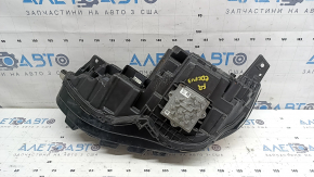 Фара передняя правая в сборе Ford Edge 19-24 LED темная, под полировку