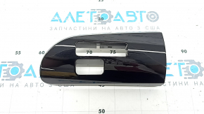 Накладка торпеды левая Toyota Prius 50 16-22 черная, тип 2, царапина