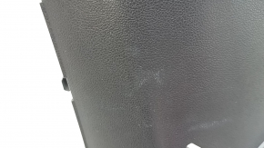 Накладка задньої стійки нижня права Toyota Prius 50 Prime 17-20 чорна, подряпини, потерта