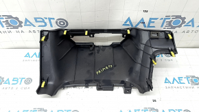 Получение начального ракурса нижней накладки торпеды для Toyota Prius 50 без дефектов на поверхности.