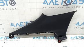 Накладка задньої стійки верхня ліва Toyota Prius 50 Prime 17-20 чорна, потерта