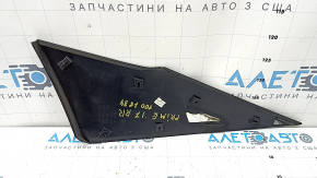 Заглушка крила задня права Toyota Prius 50 16-22 чорний глянець, облізло покриття
