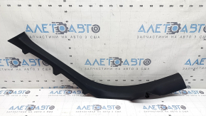 Накладка порога внутренняя задняя левая Audi A5 F5 18-25 5D черная, царапины