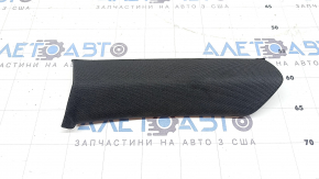 Накладка задней форточки средняя правая Audi A5 F5 18-25 5D черная, царапины