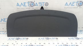 Полиця багажника Audi A5 F5 17-25 5D ззаду, чорна, вигоріла, подряпини