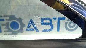 Форточка глухе скло задня ліва Toyota Venza 21-24 хром, тонування, зламані напрямки
