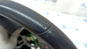 Кермо голе Toyota Prius 50 Prime 17-22 шкіра чорна, з джойстиком адаптивного круїз-контролю, під перешив
