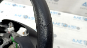 Кермо голе Toyota Prius 50 Prime 17-22 шкіра чорна, з джойстиком адаптивного круїз-контролю, під перешив