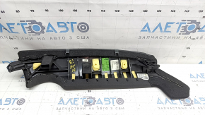 Боковушка 2-го ряду сидінь ліва Audi A5 F5 18-19 5D шкіра чорна