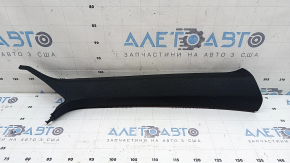 Накладка передней стойки верхняя правая Audi A5 F5 18-25 5D черная, царапины