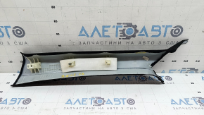 Накладка передней стойки верхняя правая Audi A5 F5 18-25 5D черная, царапины