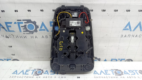 Плафон освещения передний в сборе Audi A5 F5 18-19 5D под панораму, с Homelink, черный