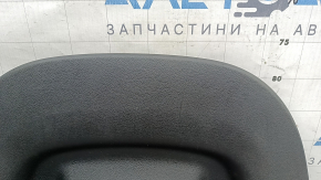 Накладка спинки сидіння водія задня Audi A5 F5 18-25 5D чорна, подряпини