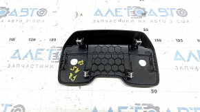 Накладка верха спинки пассажирского сиденья Audi A5 F5 18-25 5D черная