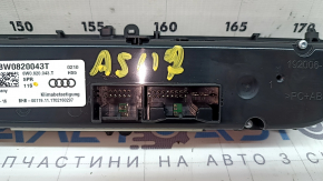 Управління клімат-контролем Audi A5 F5 18-25 з підігрівом сидінь, подряпини