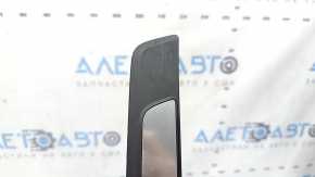 Накладка порога внешняя передняя правая Audi A5 F5 17-25 5D черн с хромом, царапины