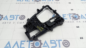 Накладка шифтеру Audi A5 F5 17-25 чорна, подряпини, тички на хромі