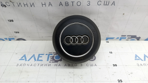Подушка безпеки airbag в кермо водійська Audi A5 F5 18-24 чорна, під хімчистку