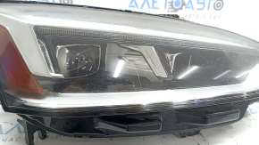 Фара передня права у зборі Audi A5 F5 18-19 LED, жовтить LED, подряпини, під полірування
