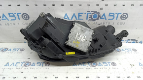 Фара передняя левая в сборе Audi A5 F5 18-19 LED, желтит LED, царапины, под полировку