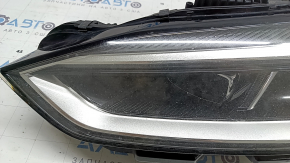 Фара передняя левая в сборе Audi A5 F5 18-19 LED, желтит LED, царапины, под полировку