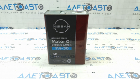Масло моторное Nissan 5W-30 4л SN синтетик металл