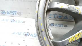 Диск колесный R15x6.5J ET40 Toyota Prius 50 Prime 17-22 оттенок серебро, бордюрка