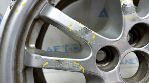 Диск колесный R15x6.5J ET40 Toyota Prius 50 Prime 17-22 оттенок серебро, бордюрка