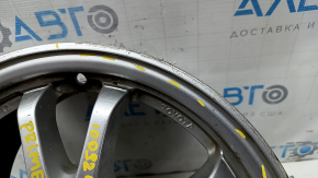 Диск колесный R15x6.5J ET40 Toyota Prius 50 Prime 17-22 оттенок серебро, бордюрка