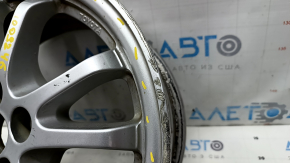 Диск колесный R15x6.5J ET40 Toyota Prius 50 Prime 17-22 оттенок серебро, бордюрка