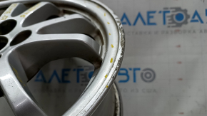 Диск колесный R15x6.5J ET40 Toyota Prius 50 Prime 17-22 оттенок серебро, бордюрка