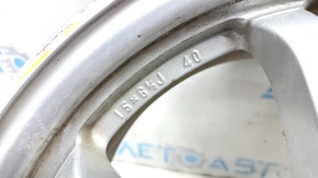 Диск колесный R15x6.5J ET40 Toyota Prius 50 Prime 17-22 оттенок серебро, легкая бордюрка