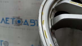 Диск колесный R15x6.5J ET40 Toyota Prius 50 Prime 17-22 оттенок серебро, легкая бордюрка