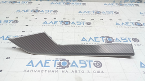 Молдинг обшивки дверей задньої лівої Audi A5 F5 18-25 5D aluminum trimaran, подряпини